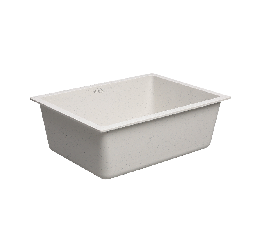 Single Bowl Quartz Kitchen Sink 24*18 - Star Dust