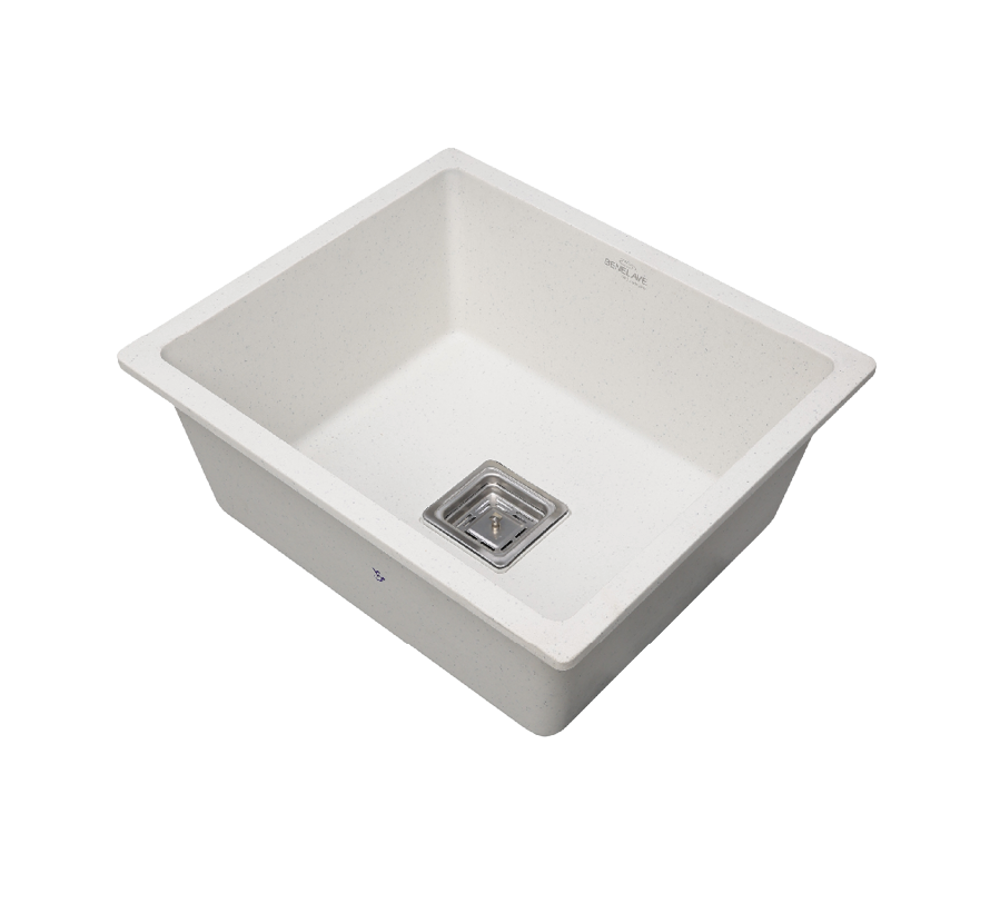 Single Bowl Quartz Kitchen Sink 21*18 - Star Dust