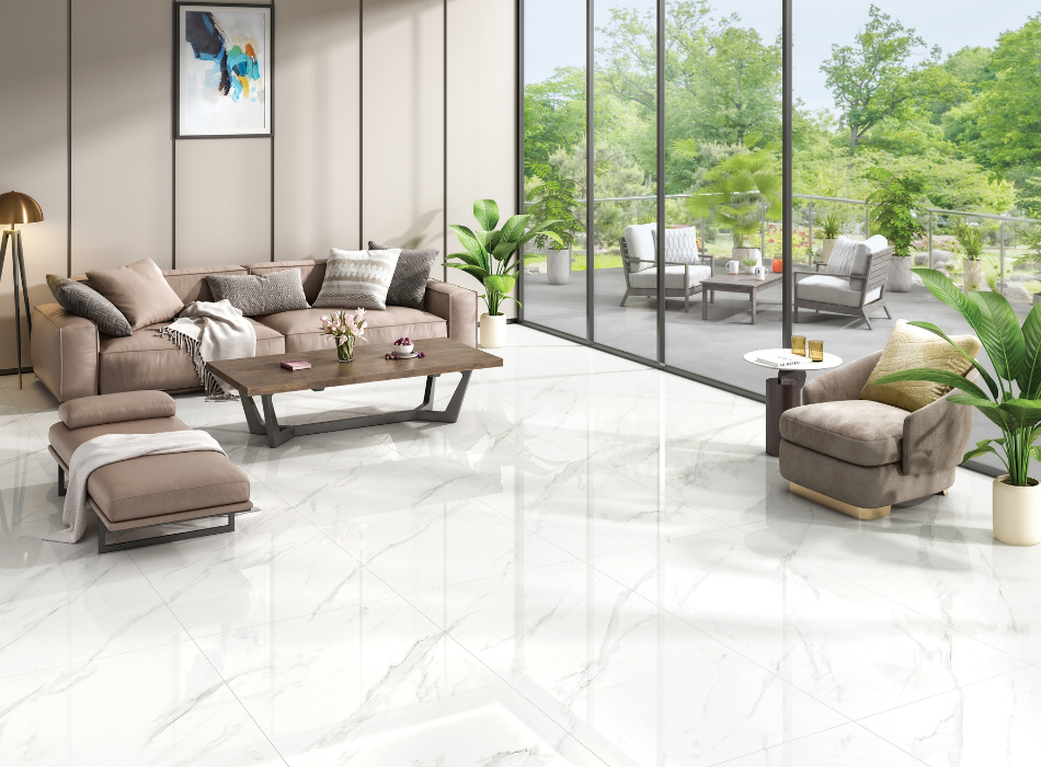 How Can You Make Your Living Room Look Spacious with GVT Tiles