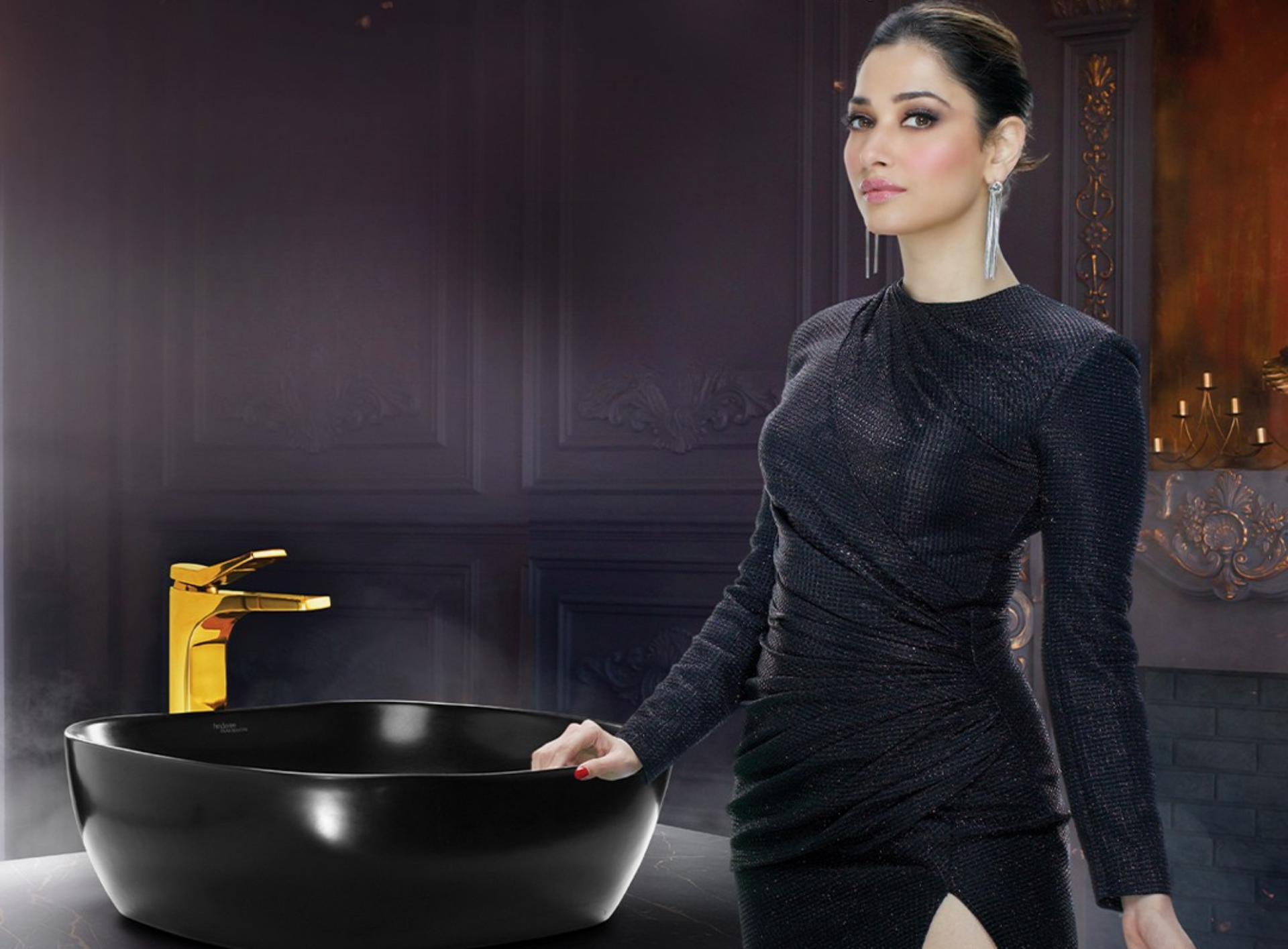 Hues Colored Faucets | Rose Gold, Gold & Chrome Black