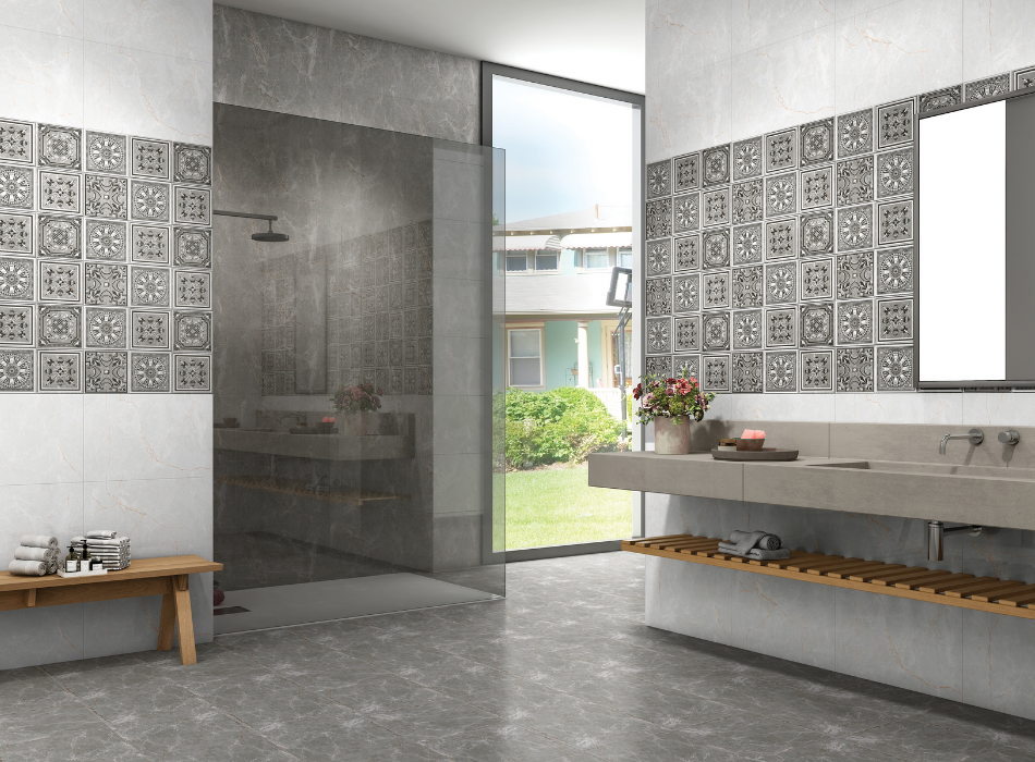 Latest Ceramic Floor Tiles to Transform Your Bathroom