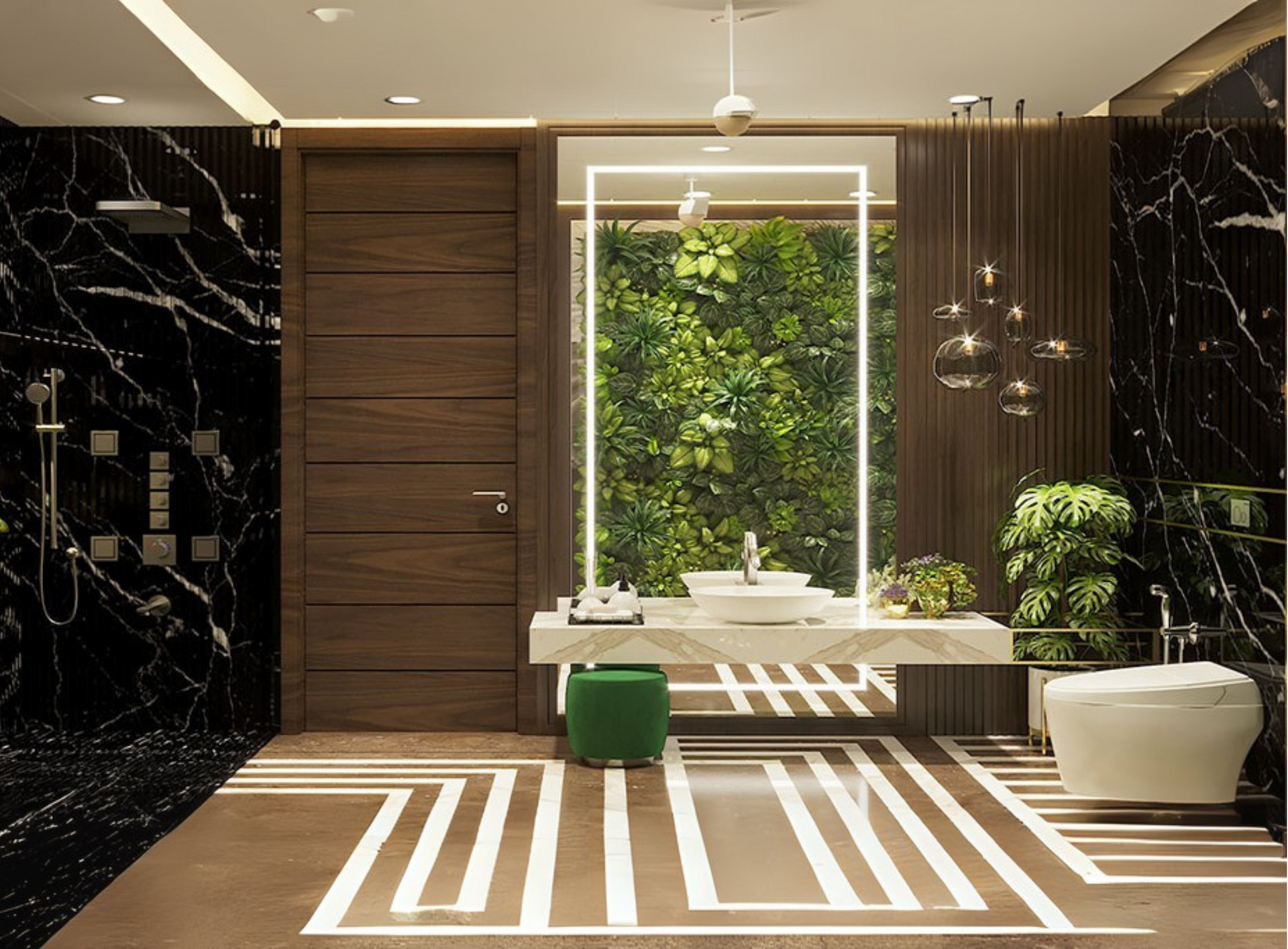 Renovating Bathroom using Hygiene Products