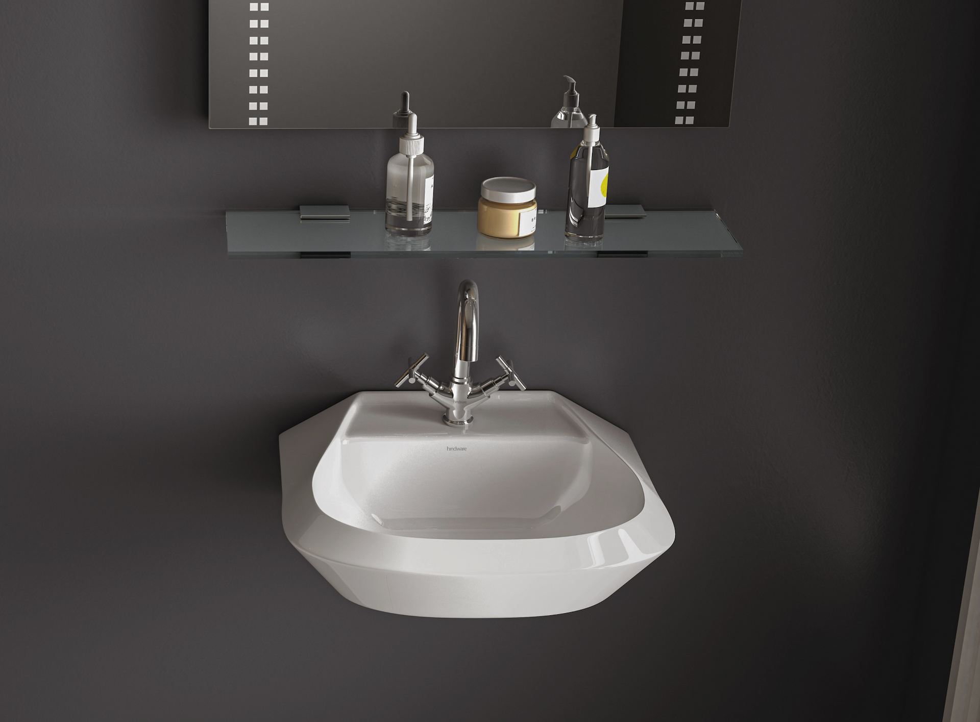 Space Saving Elegance: Wall Hung Wash Basin Design Ideas for Small Bathrooms