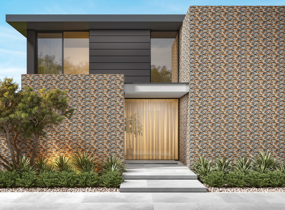 Transform Your Indian Home's Entrance: Simple Yet Elegant Front Wall Tile Designs