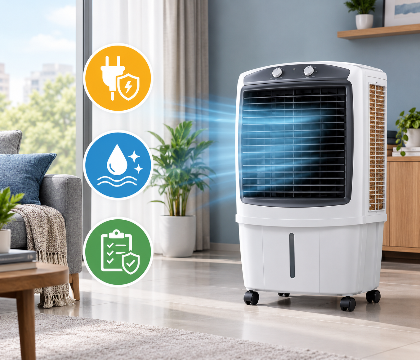 Desert Air Cooler Safety Guide: Electrical Safety, Water Hygiene and Best Practices