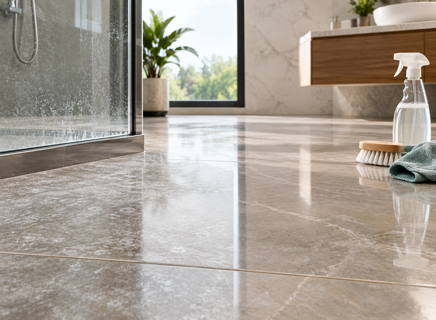How To Remove Limescale from Tiles?