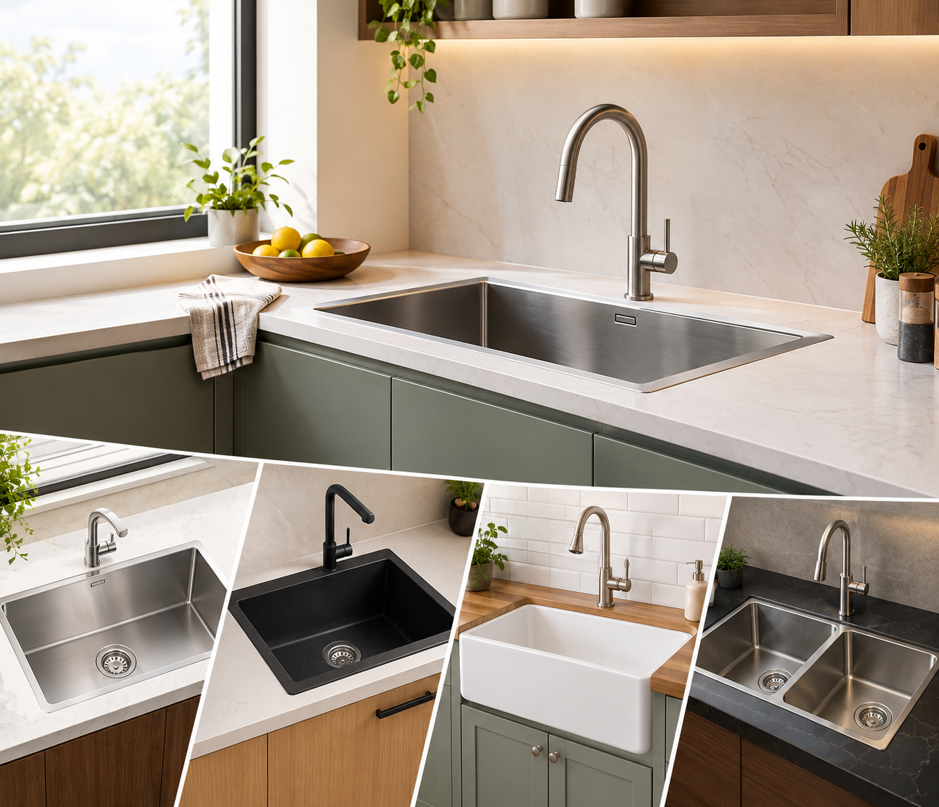 Types of Kitchen Sinks: A Complete Guide for Homeowners