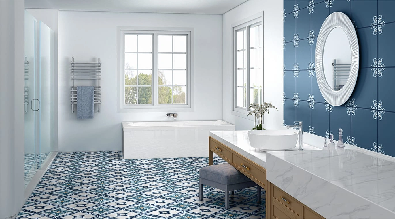 French Fantasy Bathroom Theme