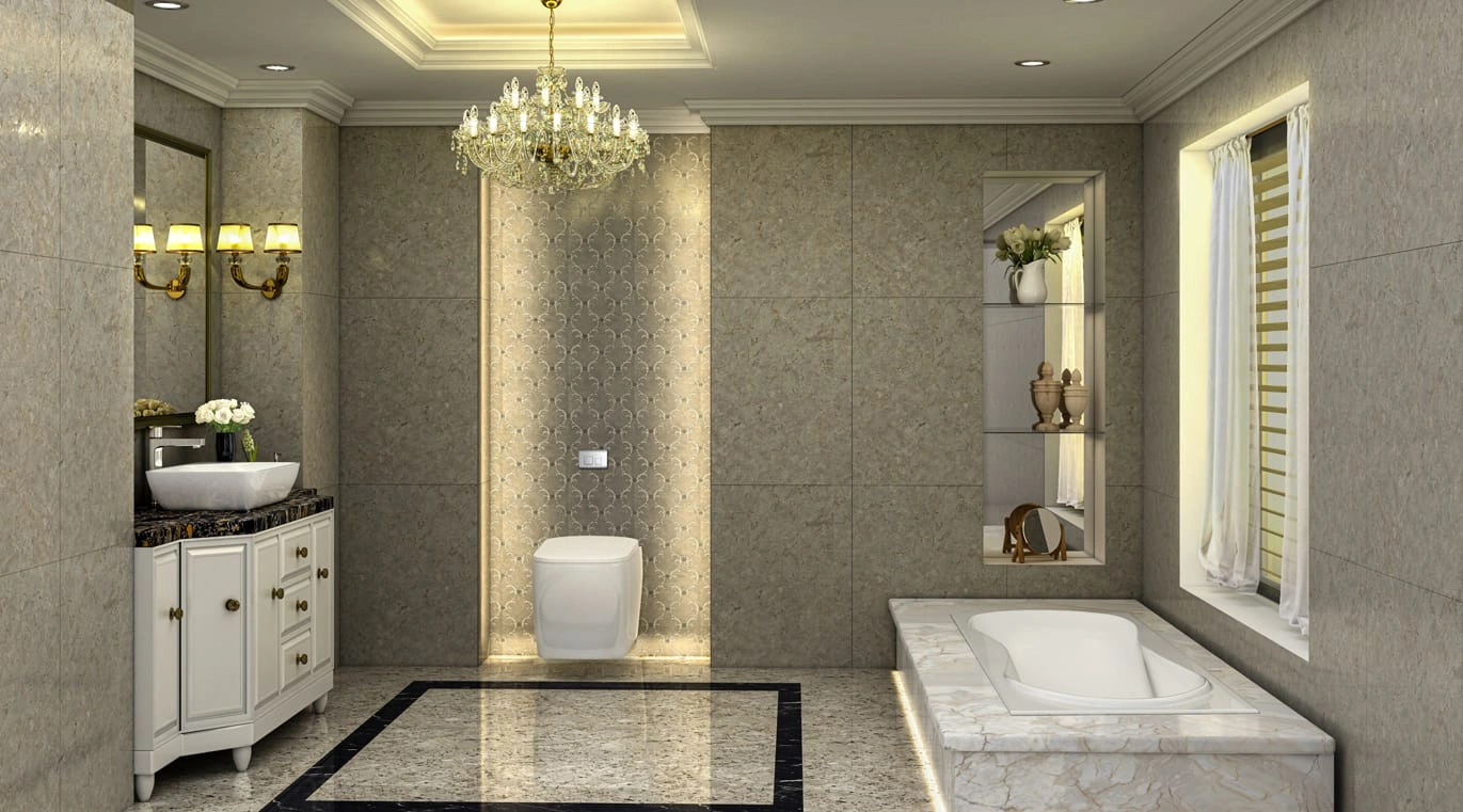 Victorian Elegance Bathroom Theme