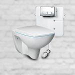 Enigma with Integrated Jet Flush Wall Mounted Water Closet