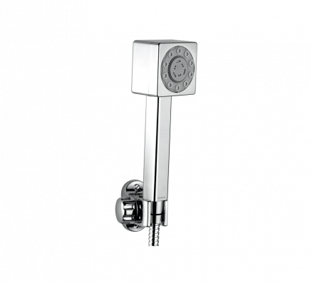 Shower 3 Flow Square Hand Shower With Double Lock