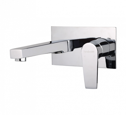 Element Exposed Part Kit of Single Lever Wall Mounted Basin Mixer with 200 mm Spout