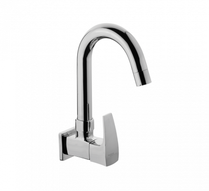 Avior Sink Cock With Swivel Spout (Wall Mounted)
