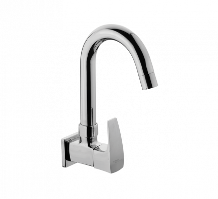 Avior Sink Cock With Swivel Spout (Wall Mounted)