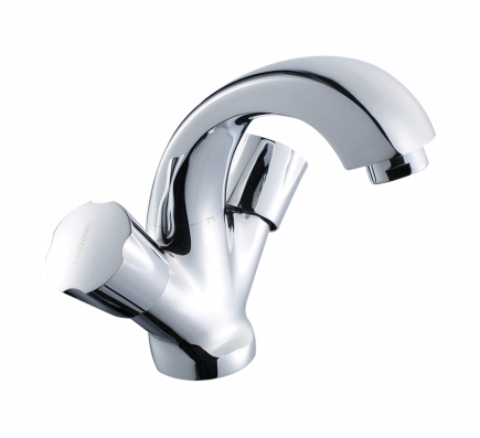 Contessa Neo Central Hole Basin Mixer Without Popup
