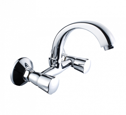 Contessa Neo Sink Mixer With Swivel (Wall Mounted)