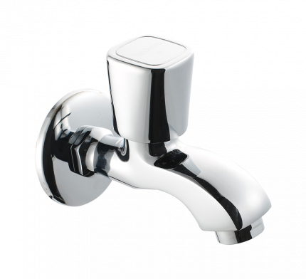 Dove Bib Tap With Wall Flange