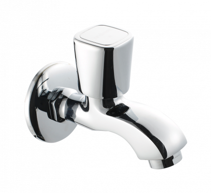 Dove Bib Tap With Wall Flange