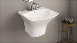 wall hung basin