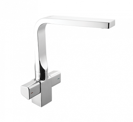Sink Cock WT Swivel Spout (Table Mounted)