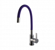 Single Lever Sink Mixer With Flexible Spout (Purple)
