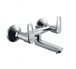 Dove Wall Mixer With Over Head Shower Provision