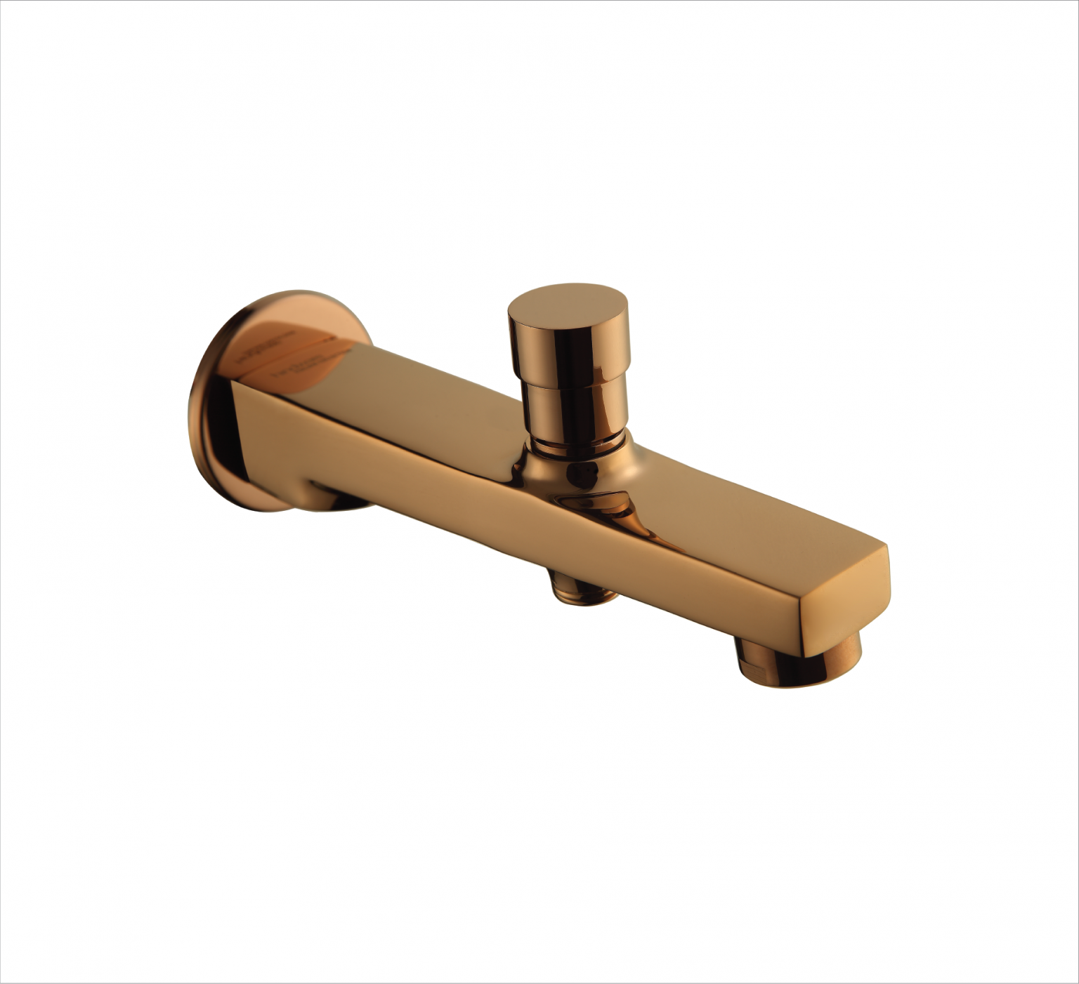 BATH TUB SPOUT WITH TIP-TON IN ROSE GOLD 64412 | Hindware