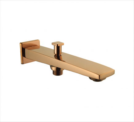 BATH TUB SPOUT WITH TIP-TON IN ROSE GOLD