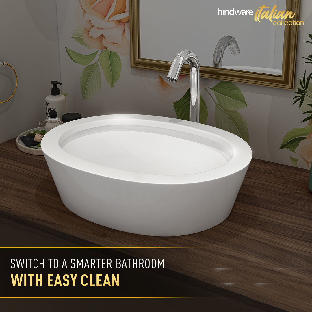 Hindware Easy Clean | Self-cleaning smart washbasin