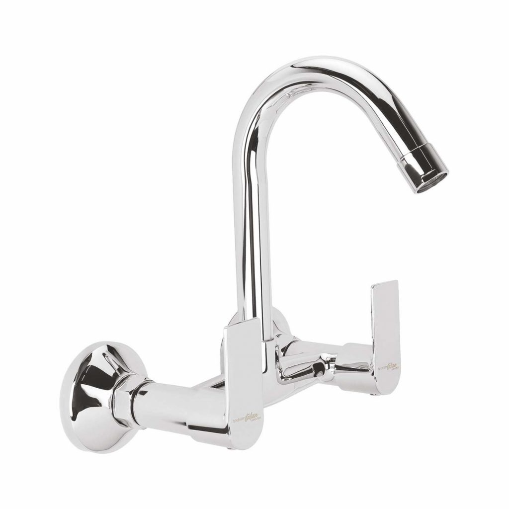 Sink Mixer Swivel Spout Wall Mount Hindware