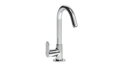 Swan Neck Tap With Left Hand Knob
