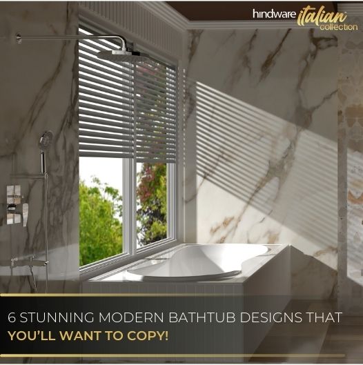 6 Stunning Modern Bathtub Designs That You’ll Want to Copy!